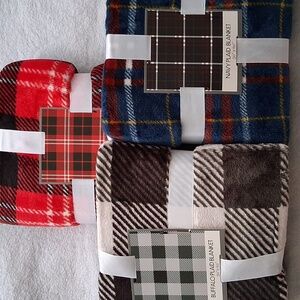 Choice Red, Blue Or Black 50x60 Blanket